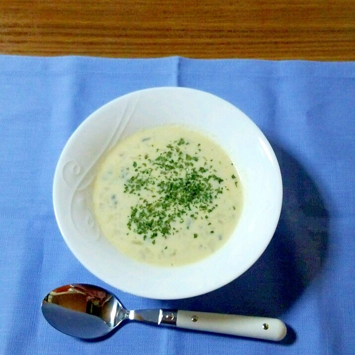 ヨウサマの『タニタ式』キノコ類と豆乳のスープ